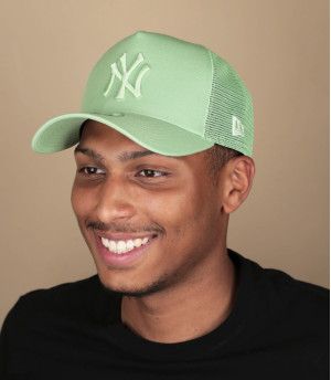 Trucker Tonal Mesh NY green