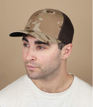 Casquette trucker camo...