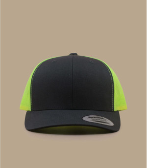 Casquette trucker gris et...