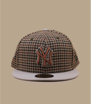 Casquette Houndstooth NY